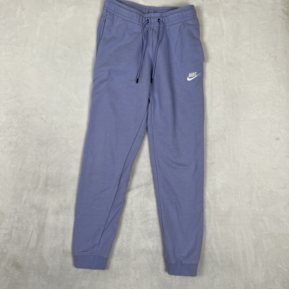 Nike Fleece Sweat Pants Women’s Size Small Purple Joggers Gym